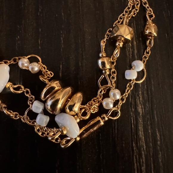 Style & Co Gold Slider Bracelet Adjustable Multi-Chain Beads‎ NWT - Picture 5 of 5